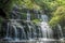 Purakaunui Falls (waterfall), The Catlins, New Zealand