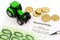 Purchase contract for new farm tractor