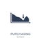 Purchasing Managers \' Index (PMI) icon. Trendy flat vector Purcha