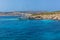 Pure crystal water of Blue Lagoon on Malta