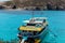 Pure crystal water of Blue Lagoon on Malta