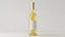 Pure Elegance: Captivating Mock-up for White Wine Label on a White Background -