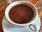 Pure Hot Chocolate Drink Made Out Raw Cacao Seeds