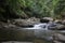 Pure nature at Pa La-U Waterfall in Kaeng Krachan National Park,Hua Hin,Prachuap Khiri Khan province,Thailand.