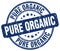 pure organic blue stamp