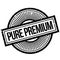 Pure Premium rubber stamp