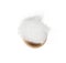 Pure refined Sugar in wooden bowl flying spinning, white crystal sugar fall abstract fly. Pure refined sugar swirl in air, food