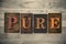 Pure Wooden Letterpress Theme