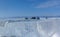 The purest ice. Lake Baikal