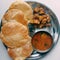 Puri with jira aloo recipe delicious test masala aloo