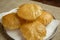 Puri - Popular Indian Dish Puri Bread, Fried Bread,Poori