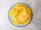 puri served in a plate isolated on background top view of indian and pakistani desi food