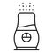 Purifier humidifier icon, outline style