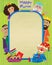 Purim Characters Sign