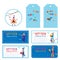 Purim Jewish holiday Carnival tags for purim basket , gifts, greeting card template