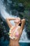 Purity woman waterfall lei