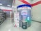 A Purolator quick stop kiosks to drop in packages