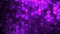 Purple abstract background with bokeh modern illustration, 3d render