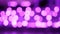 Purple Abstract bokeh background of light from Thai lanna lantern at night.  Concepts of celebration in Yi Peng Festival.