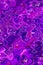Purple abstract chaos liquid spotted pattern. Vertical comic background
