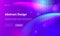 Purple Abstract Geometric Hexagon Shape Landing Page Background. Futuristic Digital Motion Gradient Pattern. Creative