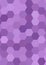 Purple abstract hexagonal honey comb background