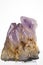 Purple amethyst rock crystals