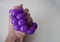 Purple antistress bubbles toy