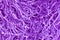 purple background. volumetric texture. Paper filler. Filler for gifts. for a paper party.