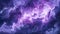 Purple Background with White Lightning Effect: An Abstract Liquid Visual