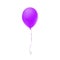 Purple balloon icon
