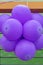 Purple Balloons Cluster