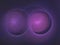 Purple balls and blue background