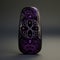 Purple And Black 8k 3d Remote Control With Wiccan And Romanesque Design