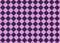 Purple and black Diagonal Checkers Textured Fabric Background