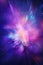 a purple and blue abstract background with stars Dazzling Solar Flare in Vivid Purple with Radiating patterns