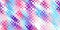 Purple blue pink amazing multicolor happy love shapes backdrop. Bright color bubbles geometric surface. Rounded cells grid