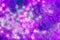 Purple blurry and star shape abstract background.