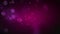 Purple Bokeh Particles Background Relaxing Screensaver Loop 4k.