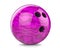 Purple, bowling ball