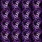 Purple Braids Fabric Seamless Pattern