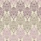 Purple, brown and pink baroque pattern