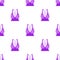 Purple bustiers pattern seamless vector