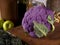 Purple cauliflower