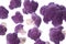Purple Cauliflower Isolated