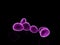Purple cells - 3D illustration