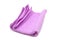 Purple cloth for cleaning utensils