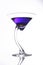 Purple cocktail