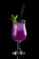 Purple cocktail