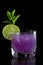 Purple cocktail